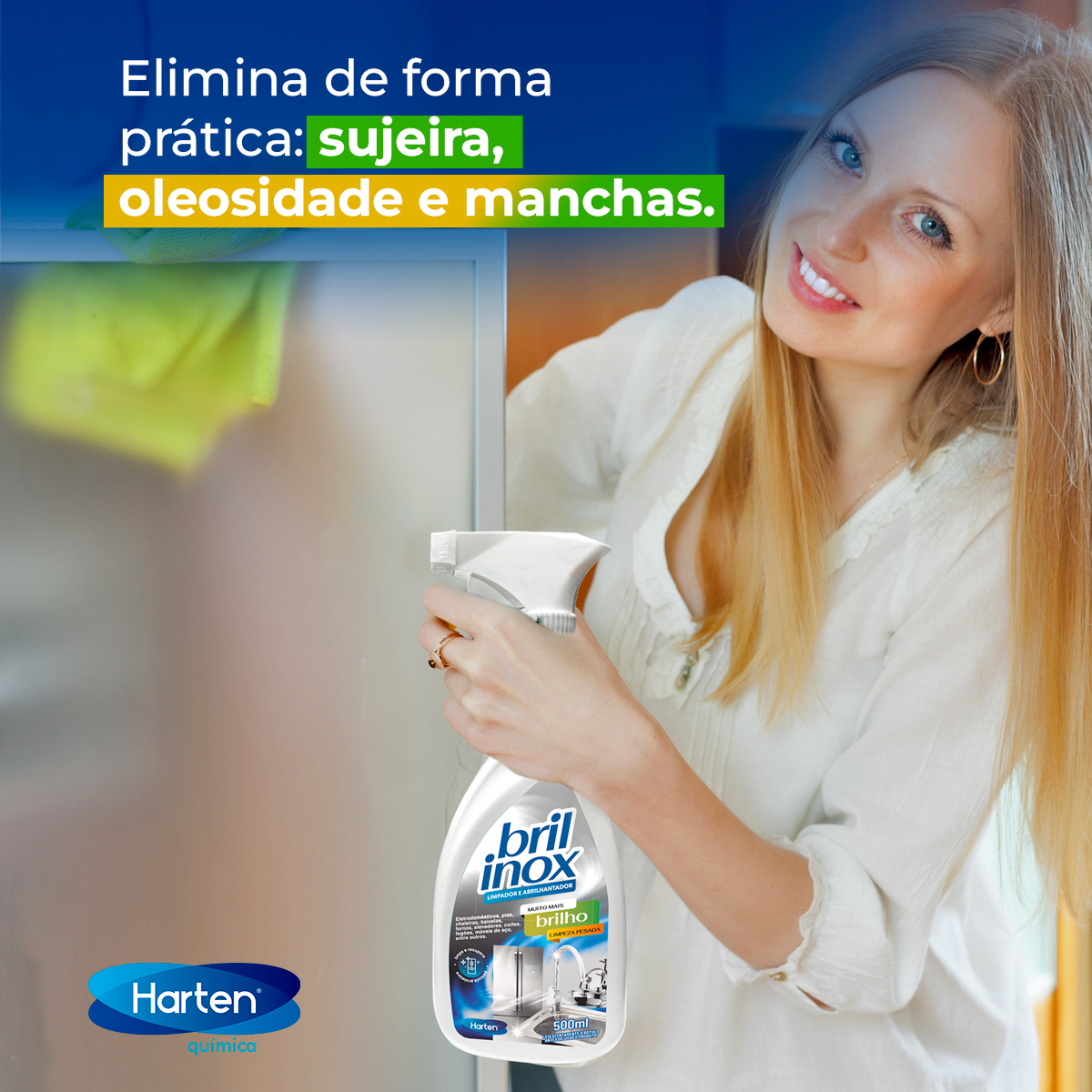 Bril Inox- Limpador Abrilhantador De Inox