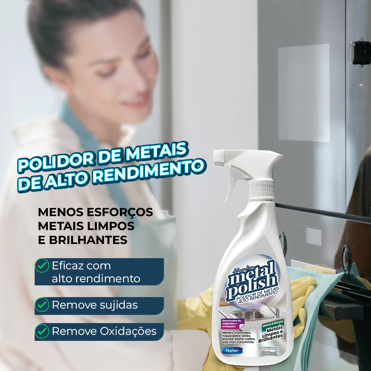 Metal Polish- Polidor Abrilhantador de Metais