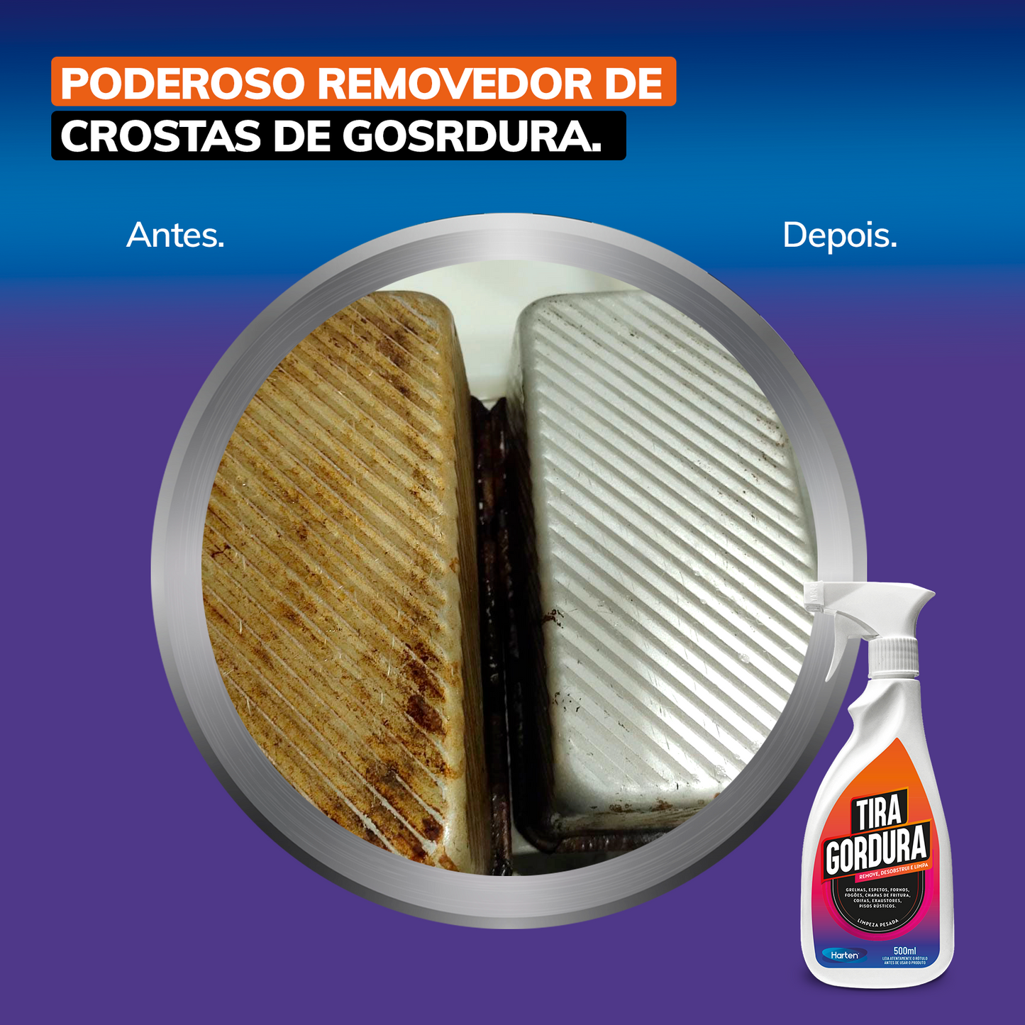 Tira Gordura- Desengordurante Limpeza Pesada