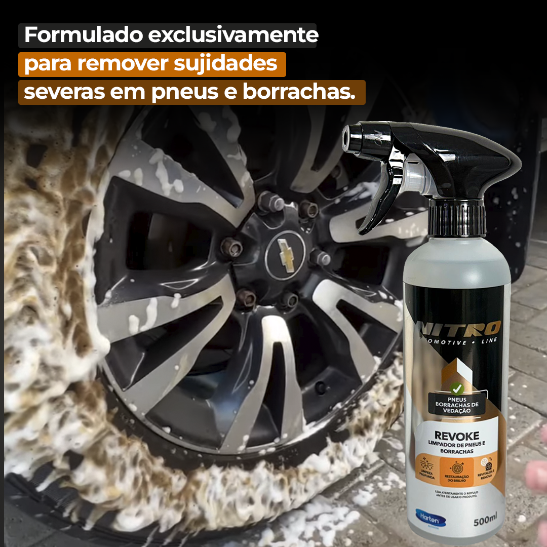 Revoke Limpador de Pneus e Borrachas