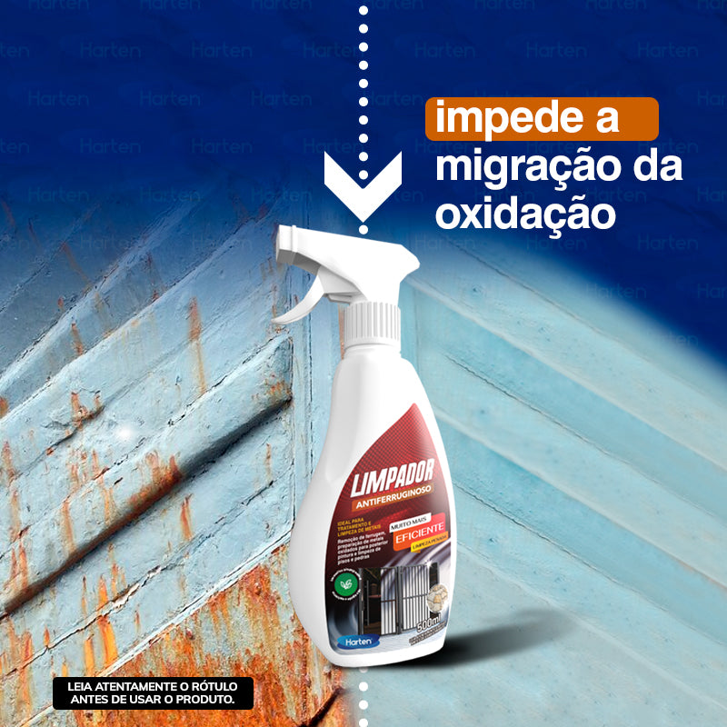 Limpador Antiferruginoso -Remove qualquer tipo de ferrugem