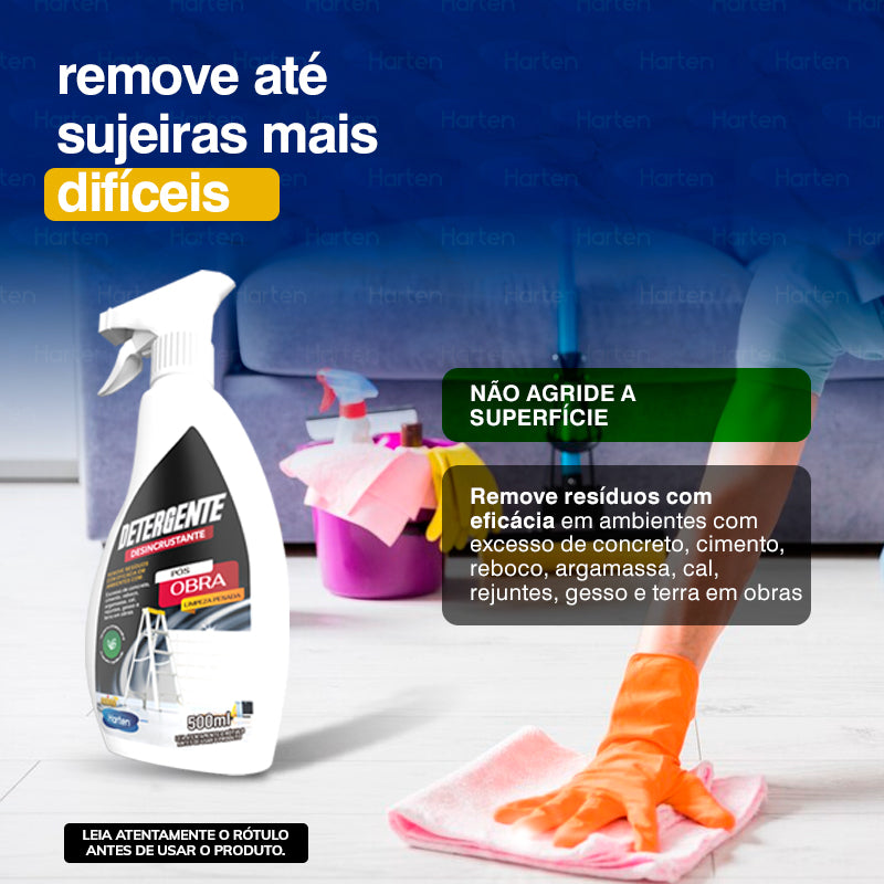 Limpador Pós Obra Detergente