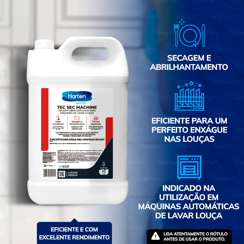 SEC MACHINE-Secante Máquina Lavar Louças