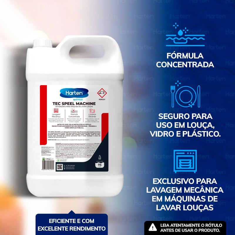 Speel Machine- Detergente Para Máquina De Lavar Louça