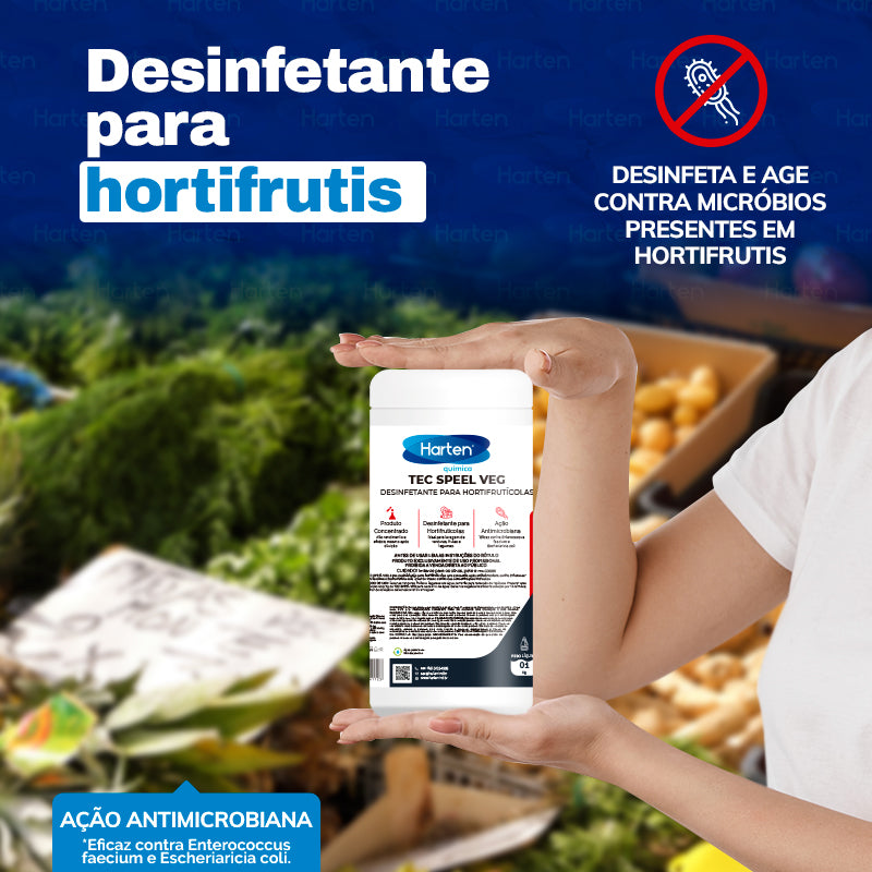 SPEEL VEG -Desinfetante Sanitizante Verduras Legumes Frutas