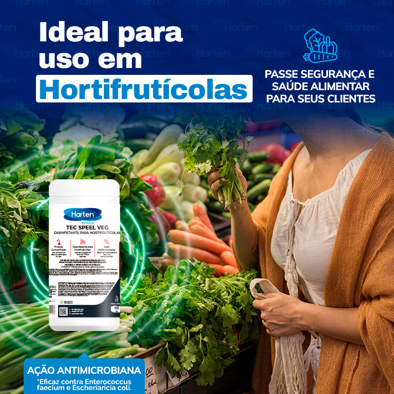SPEEL VEG -Desinfetante Sanitizante Verduras Legumes Frutas
