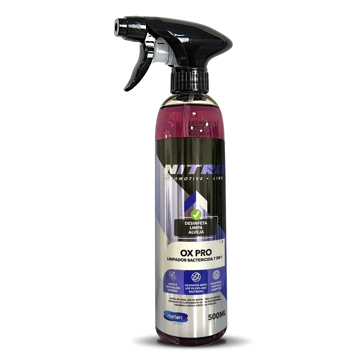 OX Pro Nitro- Limpeza Interna de Veículos