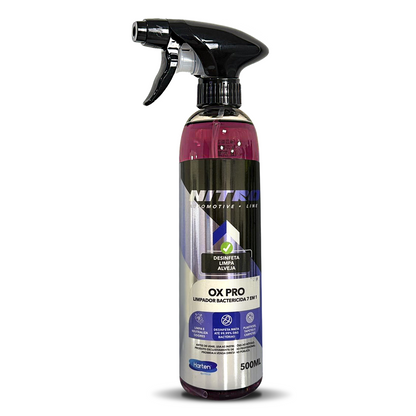 OX Pro Nitro- Limpeza Interna de Veículos
