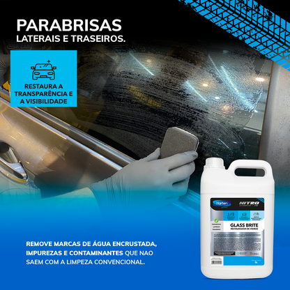 Tec Glass Brite- Restaurador de Vidros