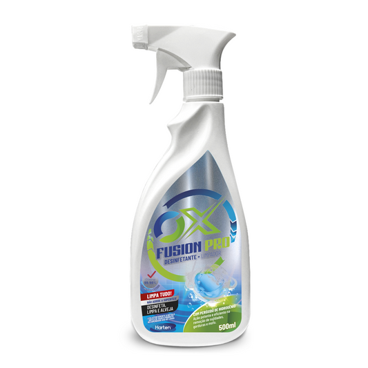 Ox Fusion Pro – Limpa Tudo Multiuso Desinfeta Limpeza Rápida Profunda 500ml