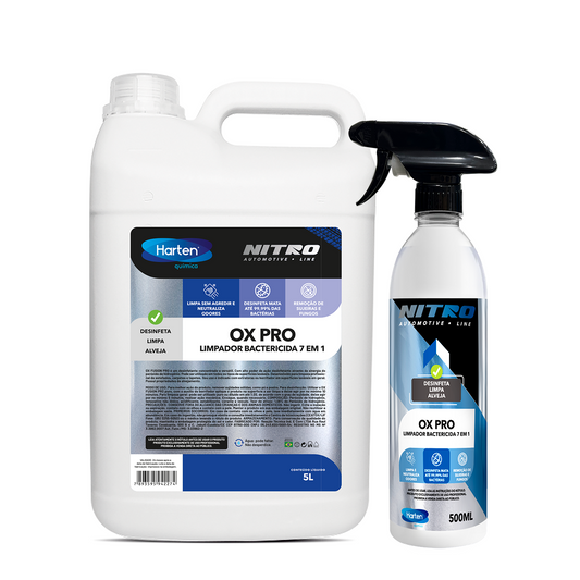OX Pro Nitro- Limpeza Interna de Veículos