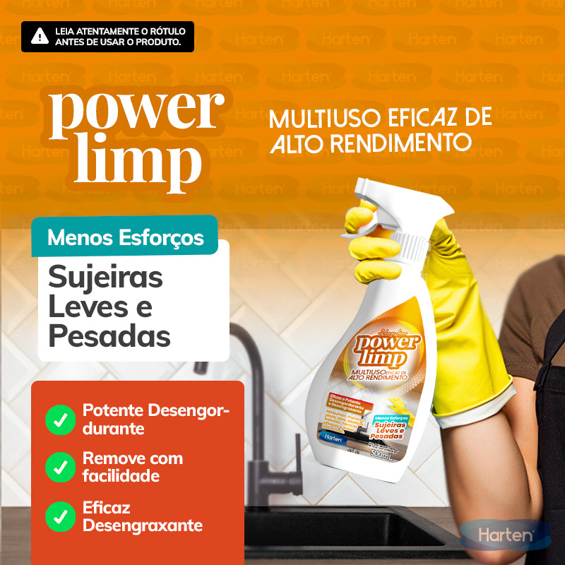 Power Limp- Limpador Multiuso Desengordurante