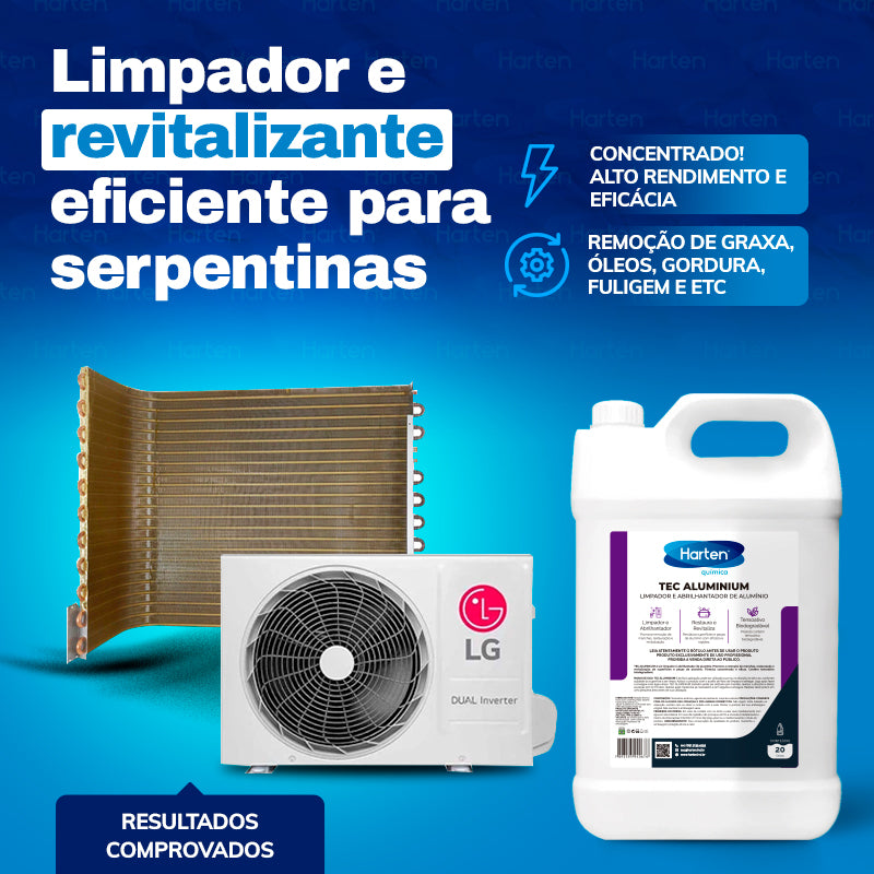 Tec Aluminium – Limpador e abrilhantador para alumínio concentrado