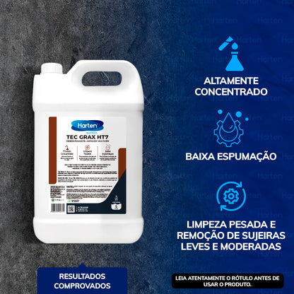 Grax HT7 - Desengraxante HT7 Limpeza Pesada Multiuso Removedor