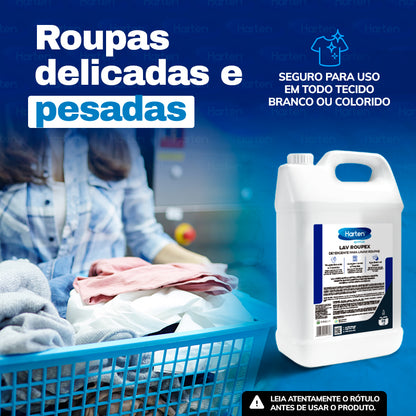 Lav Roupex- Sabão Liquido Profissional Lavandaria Concentrado