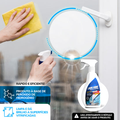 Limpa Vidros E Espelhos Com Anti Embaçante