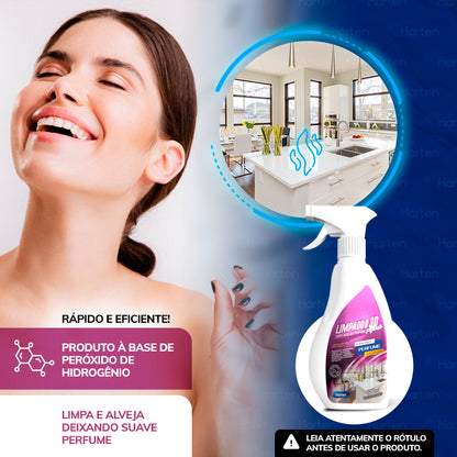 Limpador 3D- Multiuso Limpa Tudo Alveja Perfuma