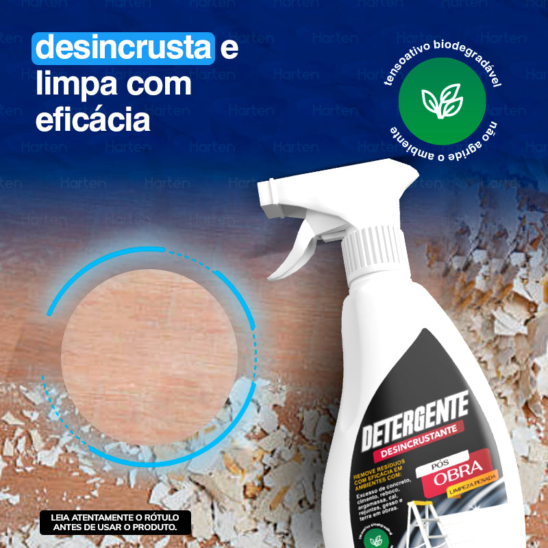 Limpador Pós Obra Detergente