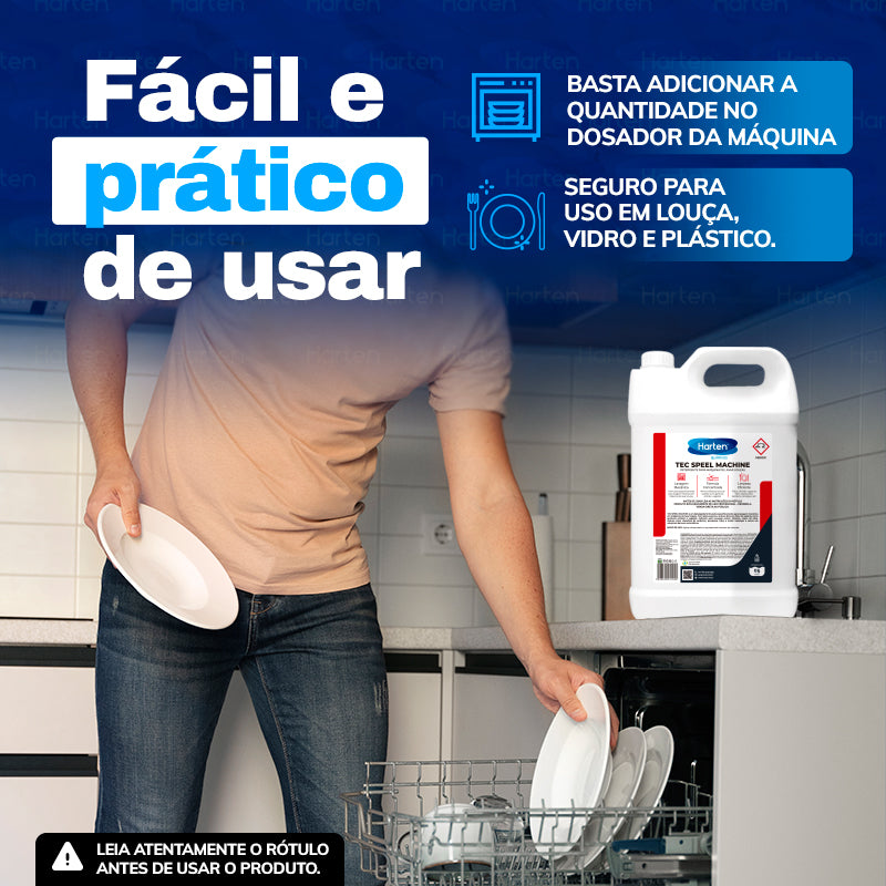 Speel Machine- Detergente Para Máquina De Lavar Louça
