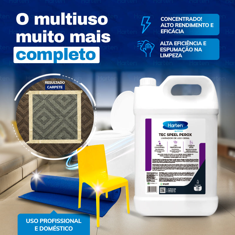 Speel Perox -Limpador De Uso Geral limpa tudo