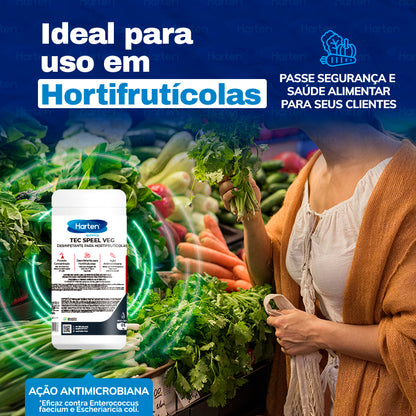 SPEEL VEG -Desinfetante Sanitizante Verduras Legumes Frutas